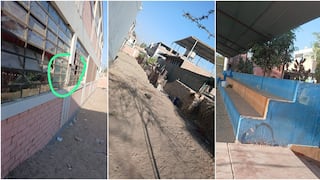 Ica: cuestionan deterioro de infraestructura de la I.E. José Gregorio Huamán en Los Aquijes