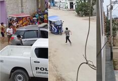 Trujillo: Joven escapa de patrullero y es recapturado en Laredo (VIDEO)