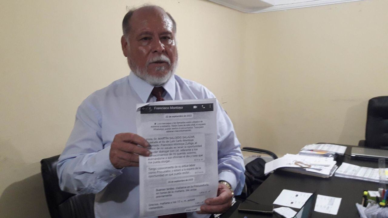 Martín Salcedo aclara que acudió a la casa de una persona que le ofreció documentos que presuntamente vinculaban al regidor Mario Reyna en dicha investigación, pero esa información nunca se la dieron.