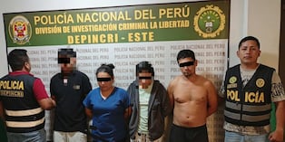 La Policía detuvo a cuatro presuntos integrantes de la banda “Los Letales del Norte”. Se les decomisaron explosivos, balas, celulares y chips.