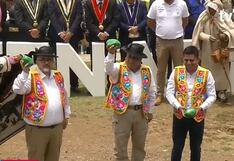 Huancayo: Premier y ministro de Cultura colocan la primera piedra del Parque Cultural Bicentenario