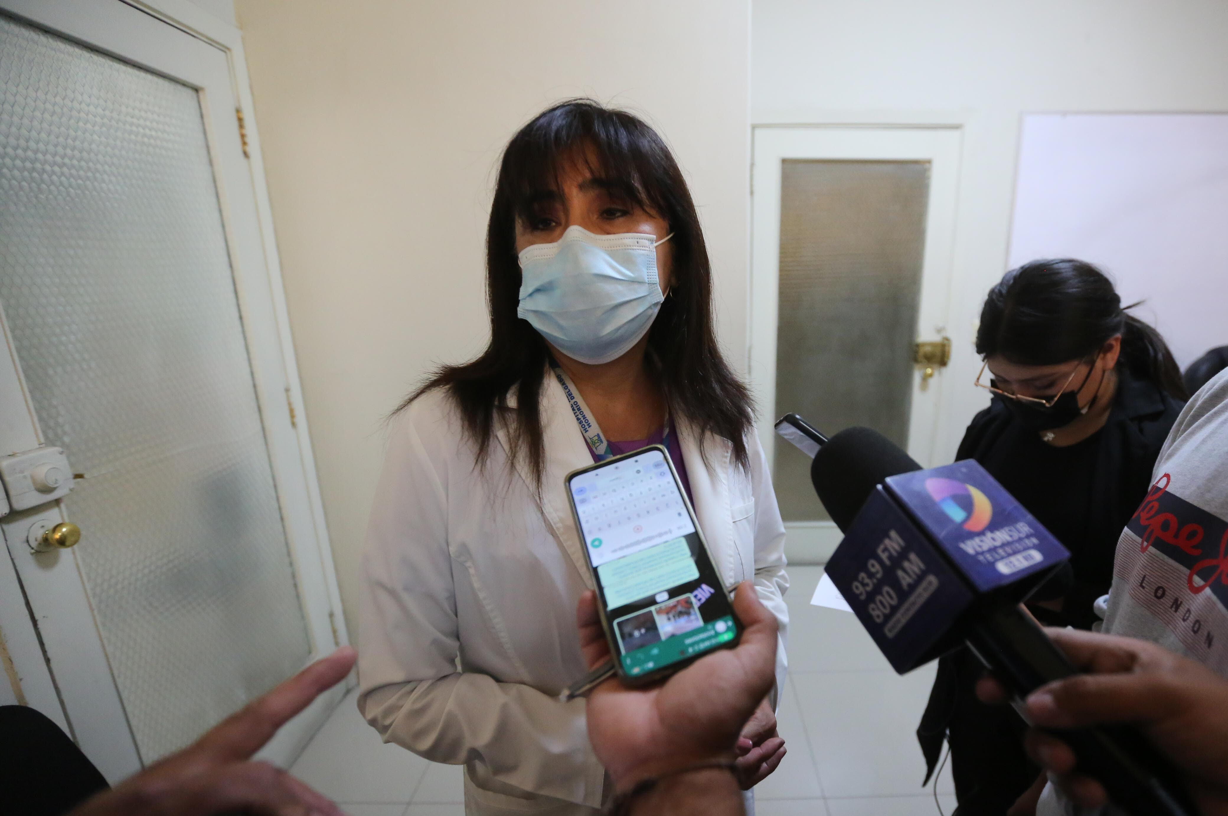 Subdirectora del hospital, Olenka Zavala. Foto: Leonardo Cuito.