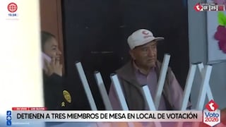 Juntos por el Perú se pronuncia tras intervención de hombre con cédulas electorales en Los Olivos