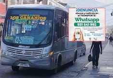 Municipalidad de Arequipa habilita WhatsApp para denunciar abusos en el transporte público