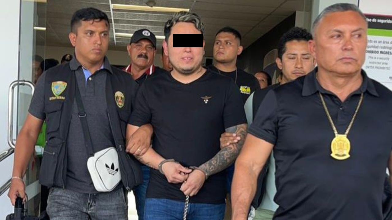 José Luis Luna Victoria Paz fue detenido en el aeropuerto de Trujillo cuando retornaba de Chile. Por su paradero ofrecían 20 mil soles.