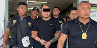 José Luis Luna Victoria Paz fue detenido en el aeropuerto de Trujillo cuando retornaba de Chile. Por su paradero ofrecían 20 mil soles.