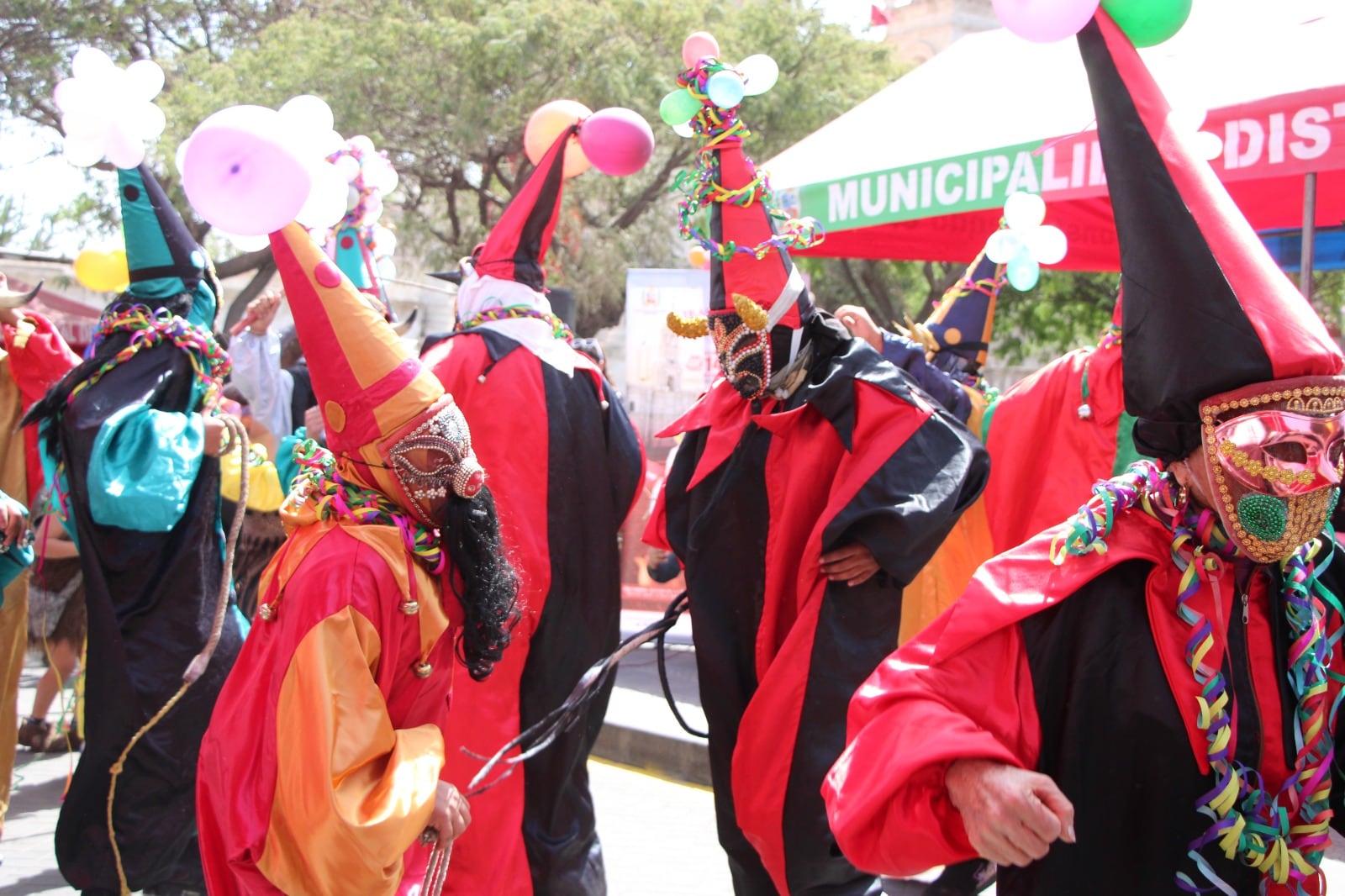 Entrada de Ccapo este viernes 14 de agosto por el 486° Aniversario de Arequipa. Foto: Municipalidad Distrital de Cayma.