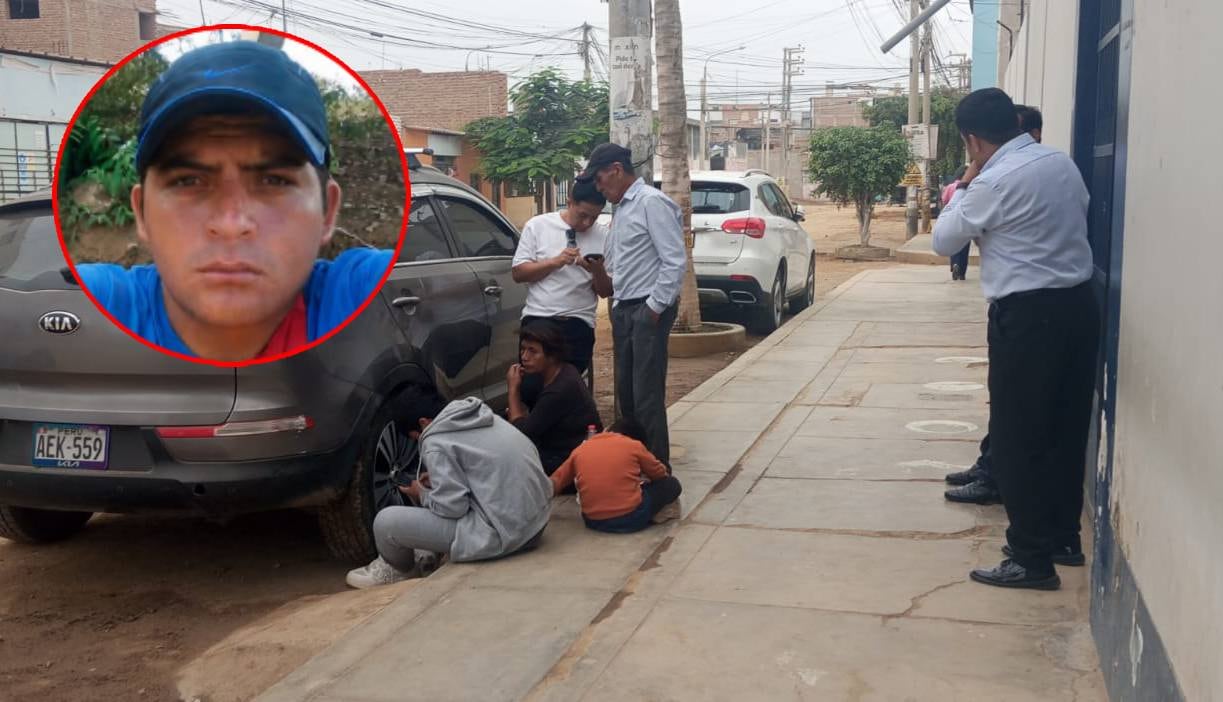 Familiares de padre llegaron hasta la morgue de Chiclayo.