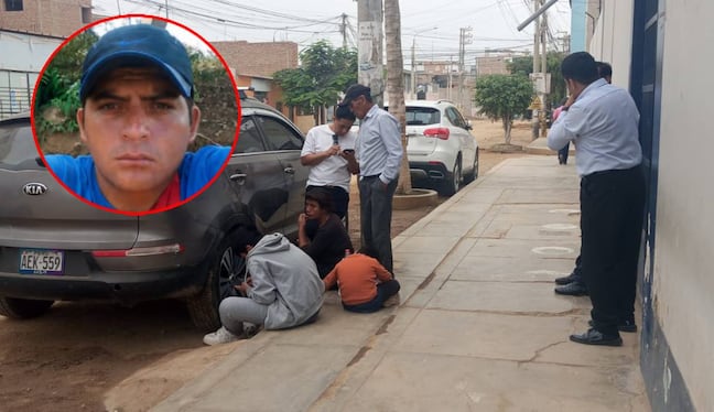 Familiares de padre llegaron hasta la morgue de Chiclayo.