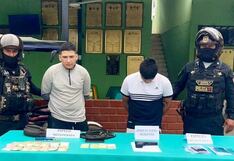 Chiclayo: capturan a miembros de “Los Gatilleros” y a estafadores con cuento de la Tinka