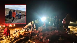 Arequipa: Chofer de colectivo y dos pasajeros mueren en choque frontal con bus interprovincial (VIDEO)
