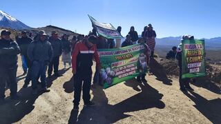 Tacna: Comunidades de Vilavilani y Ataspaca exigen ampliar cuota laboral a Minsur