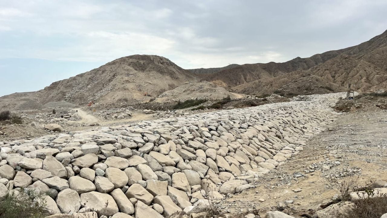 Los 35 diques que captarán las aguas provenientes de la quebrada San Idelfonso se terminaron de ejecutar en diciembre del año pasado.
