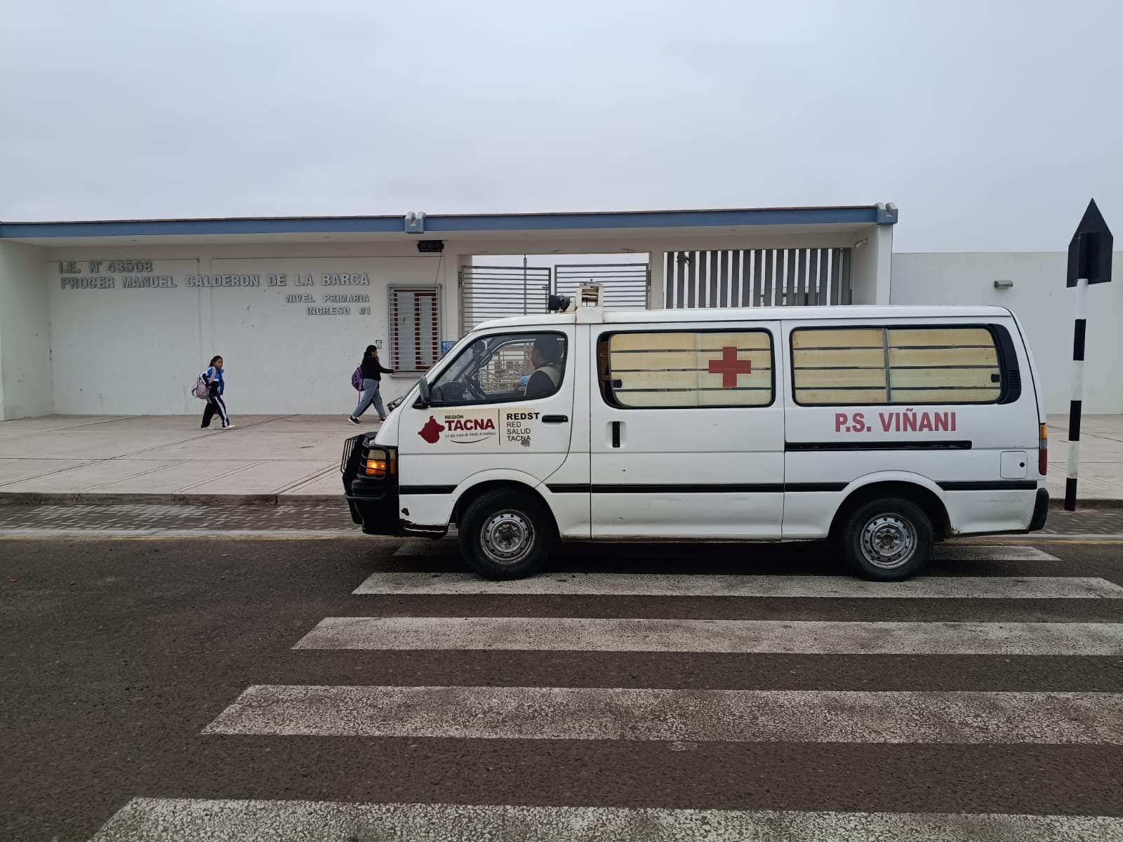El menor fue llevado por sus padres al centro de salud San Francisco. (Foto: Difusión)