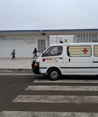 El menor fue llevado por sus padres al centro de salud San Francisco. (Foto: Difusión)