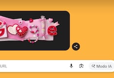 Google dedica su doodle del 14 de febrero a los gestos hechos a mano