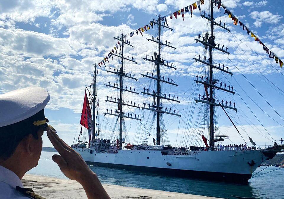 Majestuosa buque ha recorrido 21 puertos a nivel internacional en 15 países del mundo.