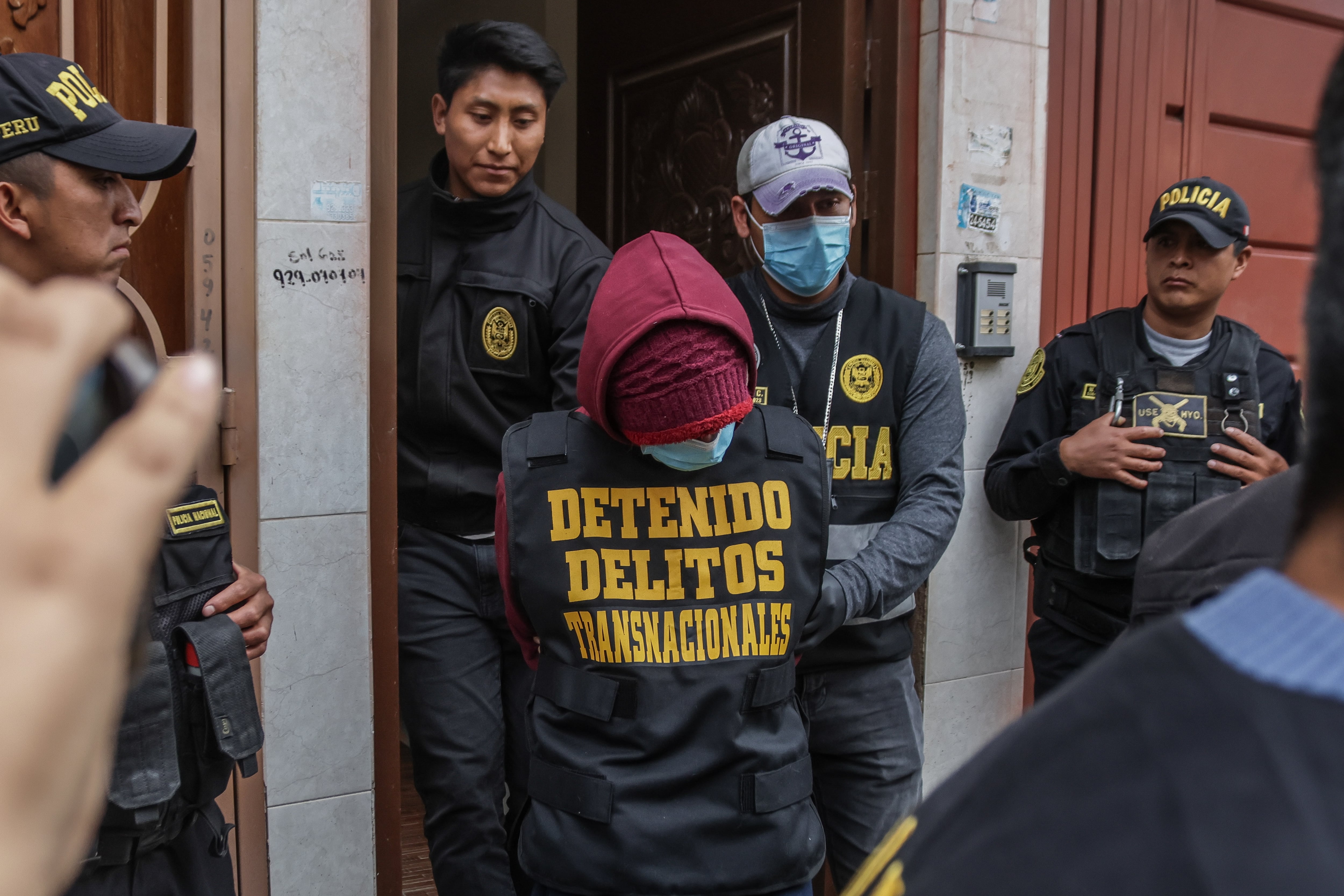 Creían que la harían linda, se confiaron y cayeron en manos de la ley/Foto Adrián Zorrilla