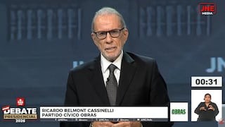 Ricardo Belmont recuerda su gestión municipal al hablar de servicios públicos