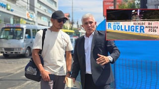 Arequipa: Aparecen pintas que promocionan a Sergio Bolliger como candidato pese a investigación fiscal (VIDEO)