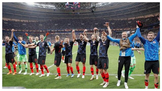 ​La eufórica celebración de Croacia al lograr pase a la final del Mundial (FOTOS)