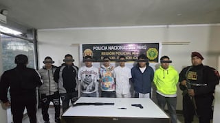 Ica: siete detenidos y dos armas de fuego incautadas durante operativo policial en Los Aquijes