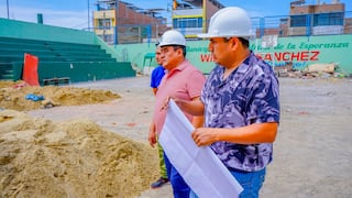 La Libertad: Alcalde Wilmer Sánchez supervisa avance de obras en el distrito de La Esperanza