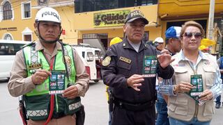Huánuco: campaña de sensibilización para evitar conducir en estado de ebriedad