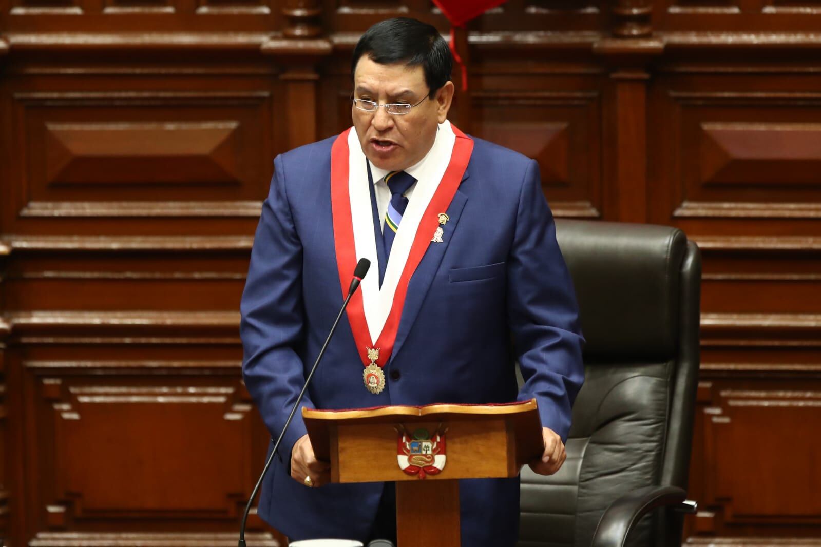 Alejandro Soto es el nuevo presidente del Congreso. (Foto: GEC / Jorge Cerdán)