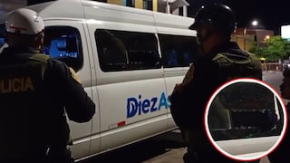 La Libertad: Delincuentes disparan contra miniván y dejan a dos pasajeros heridos