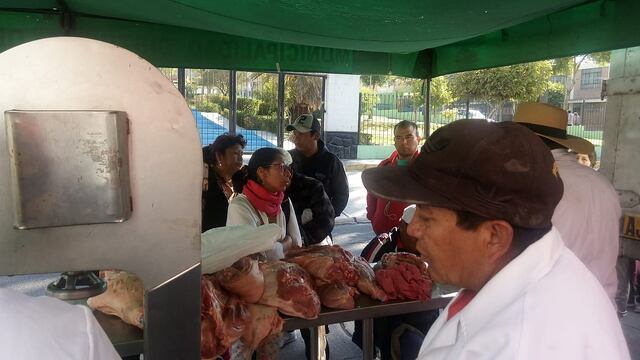 MIles de kilos de carne de cerdo vendidos en Alto Selva Alegre por fiestas