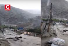 Huaico en Candagua, Moquegua, deja a 25 familias damnificadas (VIDEO)