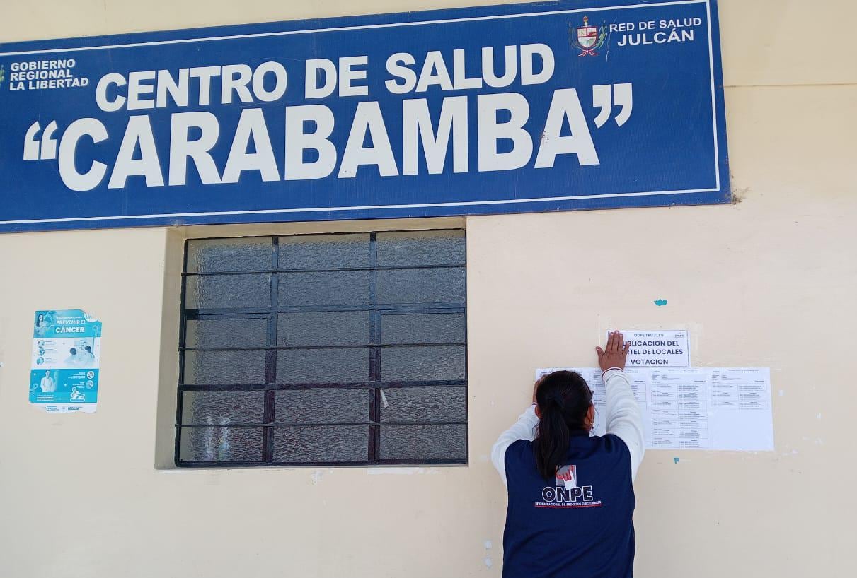 Para los distritos de Trujillo y la provincia de Julcán.