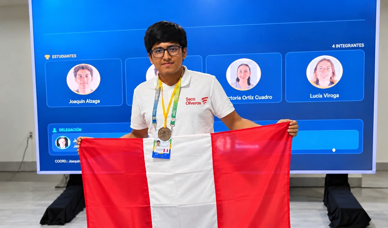 Joven de Juliaca gana oro en Olimpiada Iberoamericana de Física 2026 en Brasil