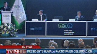 Ollanta Humala asegura que medidas económicas impulsarán inversiones