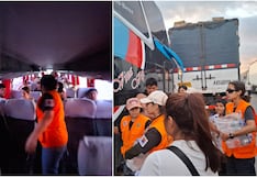 Ica: brindan atención a pasajeros y transportistas varados por huaicos en Ocucaje