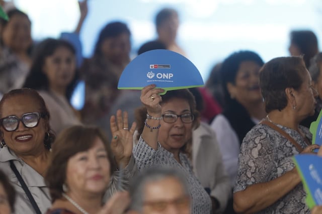 Keiko Fujimori participó en la ceremonia por el Día Nacional de la Persona Adulta Mayor (Foto: Mario Zapata/GEC)