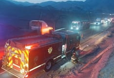 Chofer muere tras volcadura e incendio de camión en la vía a Cerro Verde, Arequipa