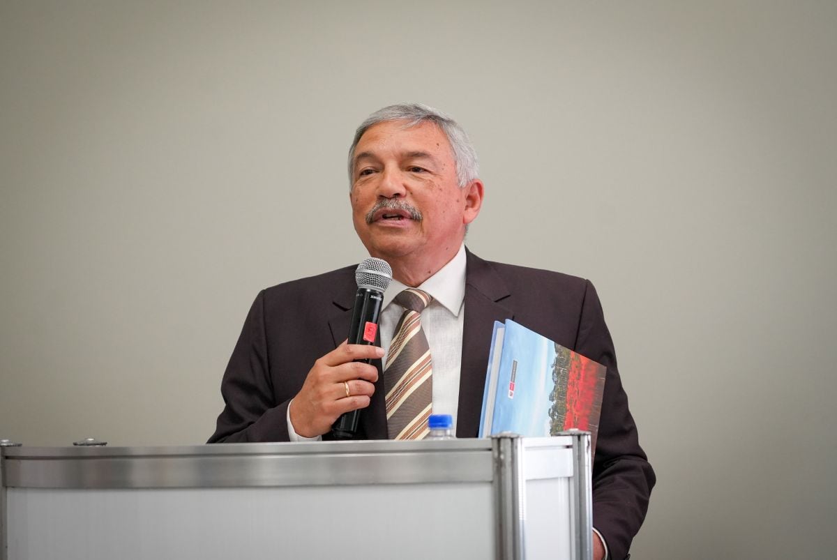 Alberto Beingolea, ministro de Cultura, defendió la rapidez con la que el Gobierno presentó su pedido de facultades legislativas. Foto: Mincul.