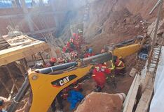 Muro colapsa en Cusco dejando dos obreros fallecidos y dos heridos graves (VIDEO)