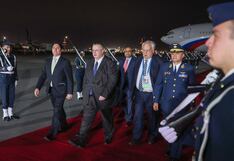 Vice primer ministro ruso llega a Perú para la cumbre APEC 2024