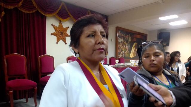 Presidenta del CONREDE Tacna rechaza actos de violencia en protestas