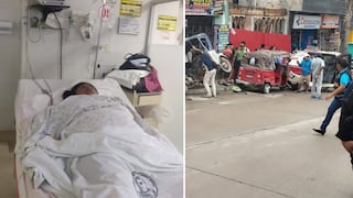 Huancayo: Víctima de múltiple choque en Pichanaqui lleva 9 días hospitalizada