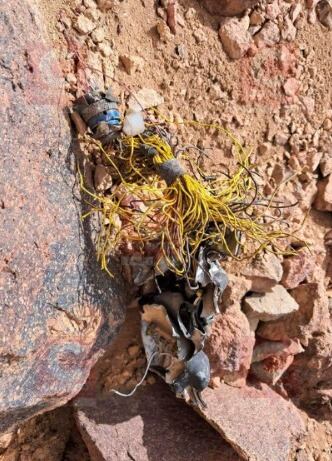 El avión quedó totalmente destrozado tras impacto. (Foto: GEC)