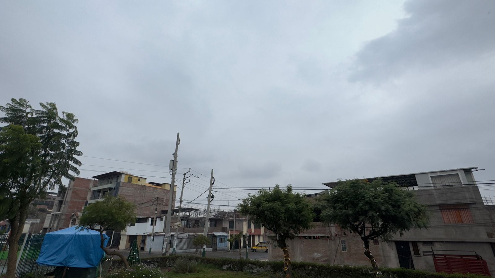 Lluvia en el distrito de Paucarpata. Foto: GEC.