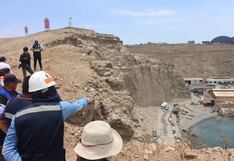 Arequipa: En dos semanas se tendrá cronograma de intervención en talud de Matarani