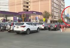 Cercado de Lima: Congestión vehicular en Av. Petit Thouars por semáforos malogrados y obras