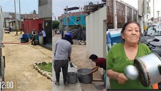 Chincha: miles de familias padecen por falta de agua hasta por una semana