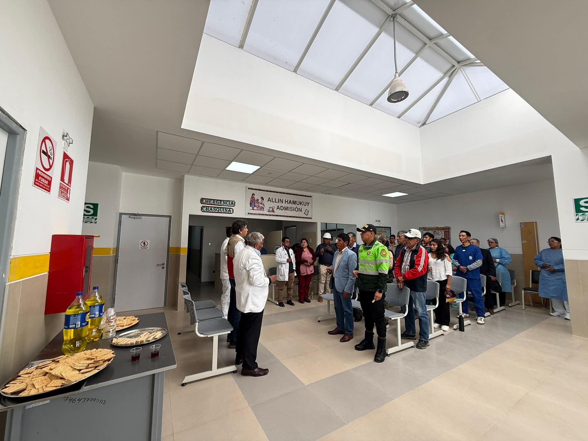 Personal de Salud atiende a los pacientes en nuevo local desde el fin de semana (Foto: Gerencia de Salud)