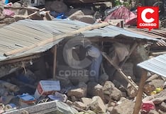 Damnificados por sismo en Junín viven entre escombros y a diario sube cifra de afectados